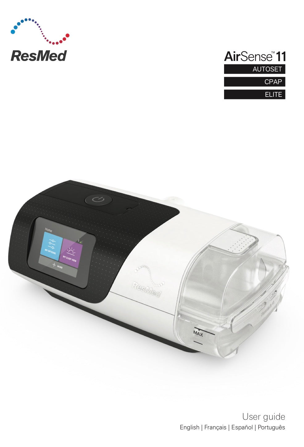 ResMed AirCurve 11 VAuto Bi-Level Bipap With Humidifier & ClimateLineAir Heated Tubing