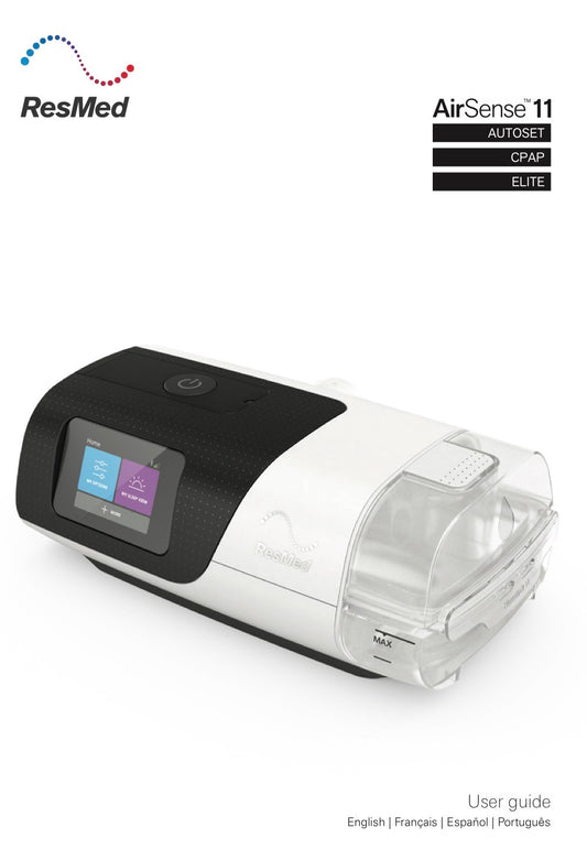 ResMed AirCurve 11 VAuto Bi-Level Bipap With Humidifier & ClimateLineAir Heated Tubing